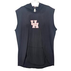 Collegiate University of Houston Hooded Sleeveless Rain Poncho 2XL Cougars Sport